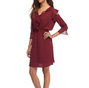 NWOT Fever Cold Shoulder Dress
